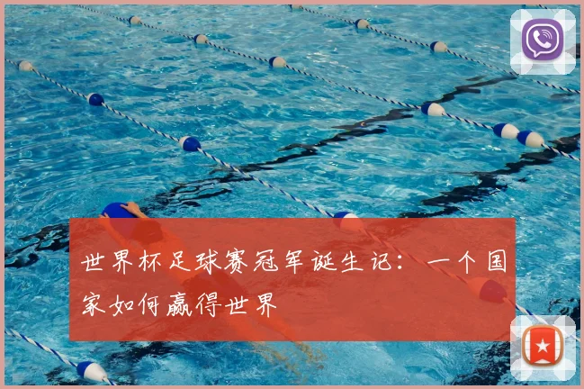 世界杯足球赛冠军诞生记：一个国家如何赢得世界