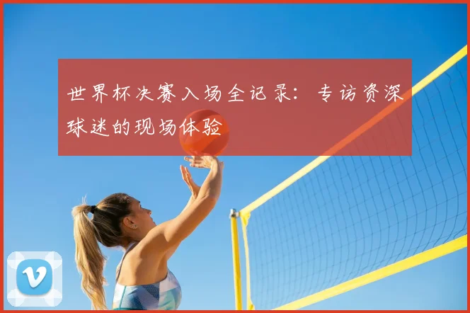 世界杯决赛入场全记录:专访资深球迷的现场体验