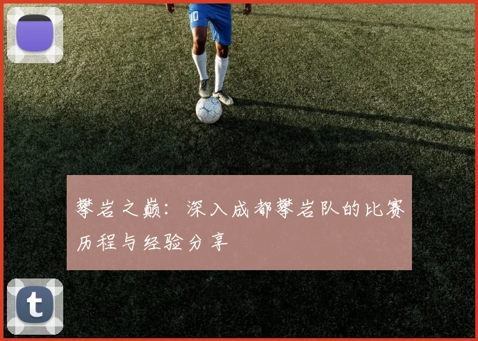 攀岩之巅:深入成都攀岩队的比赛历程与经验分享