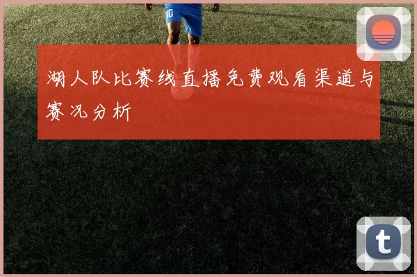 湖人队比赛线直播免费观看渠道与赛况分析